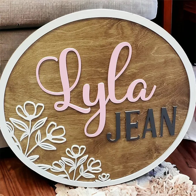 Floral Nursery Round