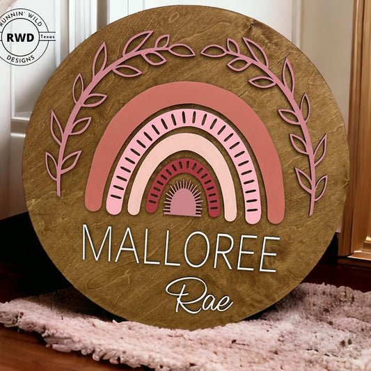 Rainbow Nursery Round