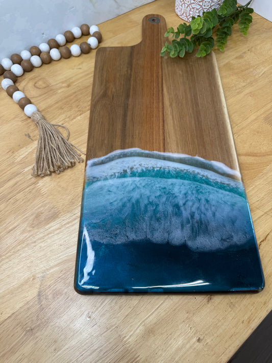 Wave Resin Pouring Class