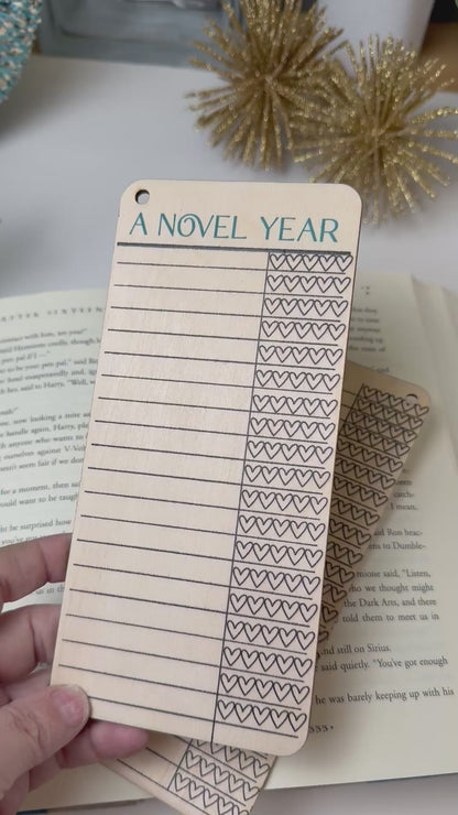 A Novel Year Bookmark